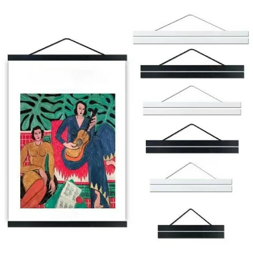 ZenCart Magnetic Poster Frame Wall Hanging Wood Painting